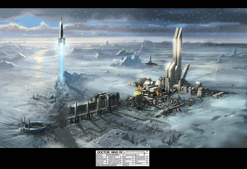 Illustration for article titled The Glory And Terror Of Doctor Who's Concept Art